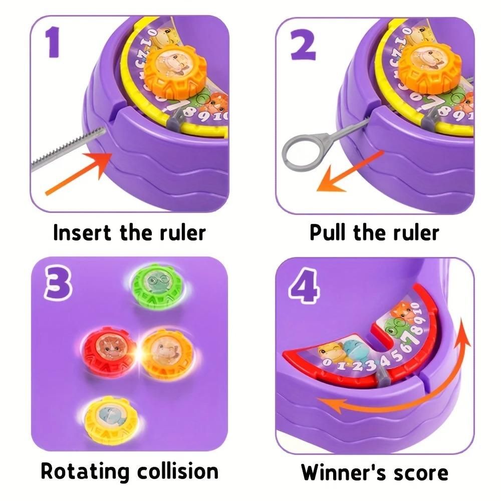 Dino Battle Gyro Spinning Toy