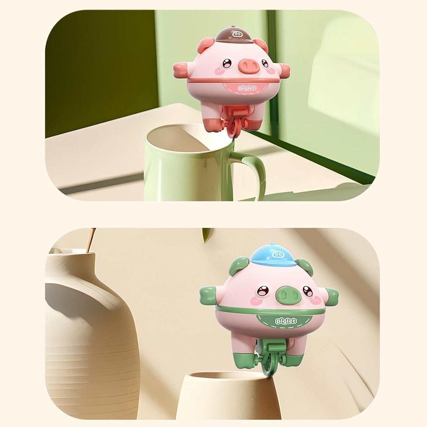 Tightrope Walking Tumbler Pig Toy – For Children