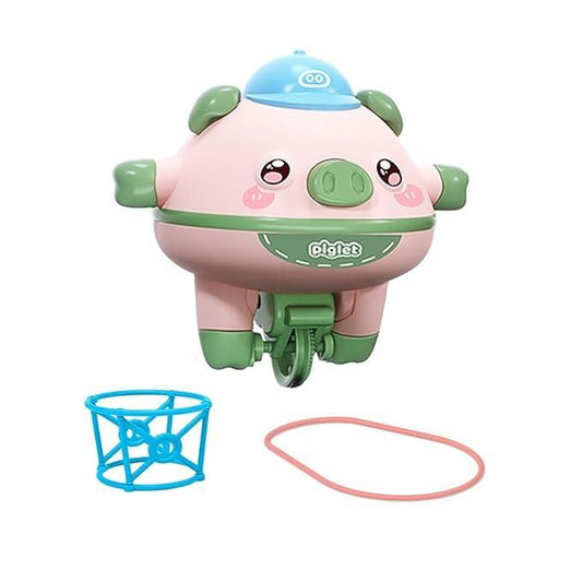 Tightrope Walking Tumbler Pig Toy – For Children