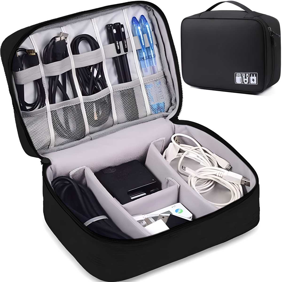 Universal Travel Gadget Organizer Bag